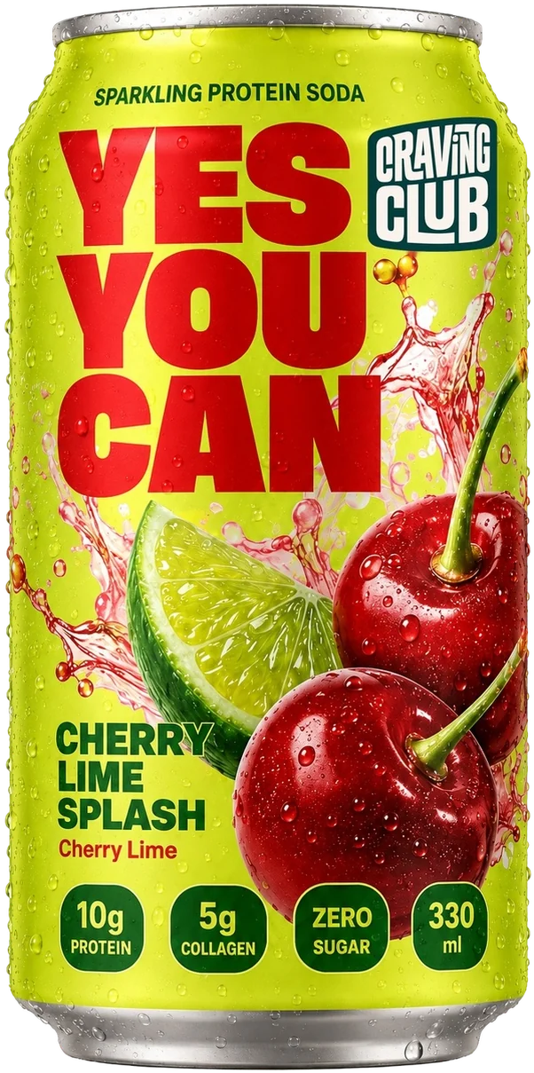 YES YOU CAN Cherry Lime can