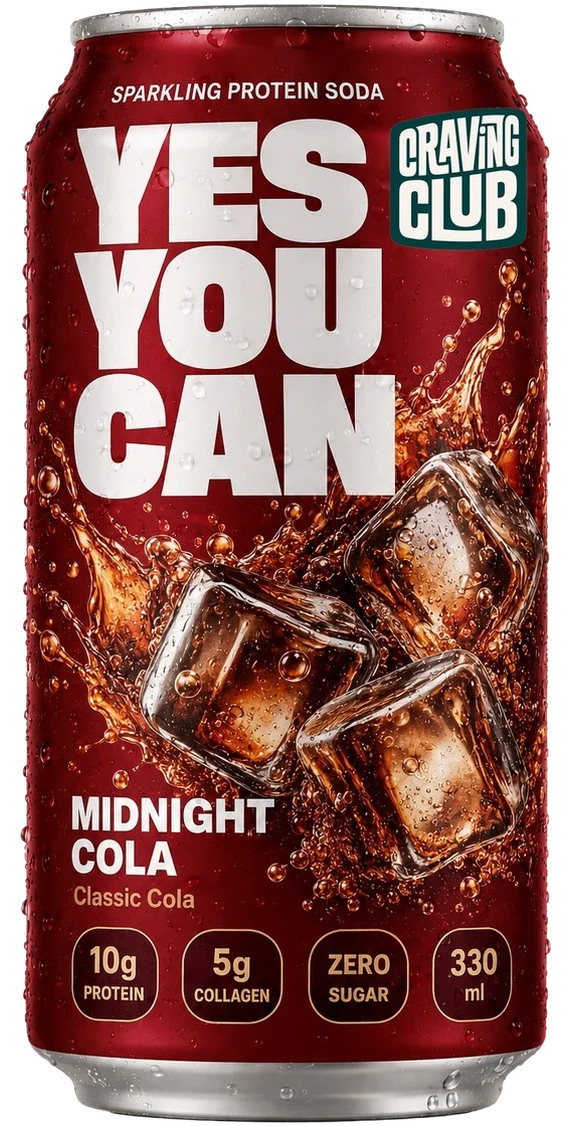 YES YOU CAN Midnight Cola can