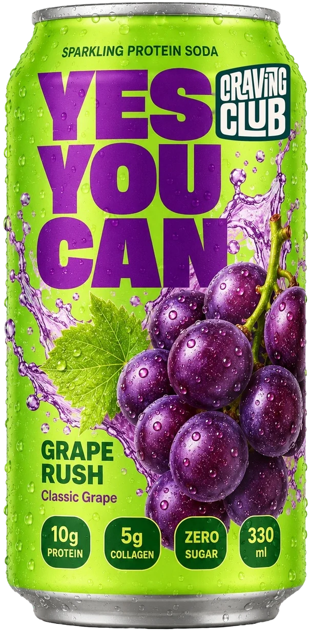 YES YOU CAN Grape Rush can