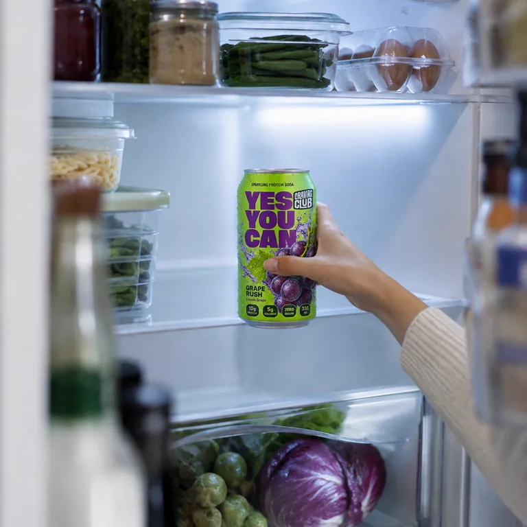 Open fridge